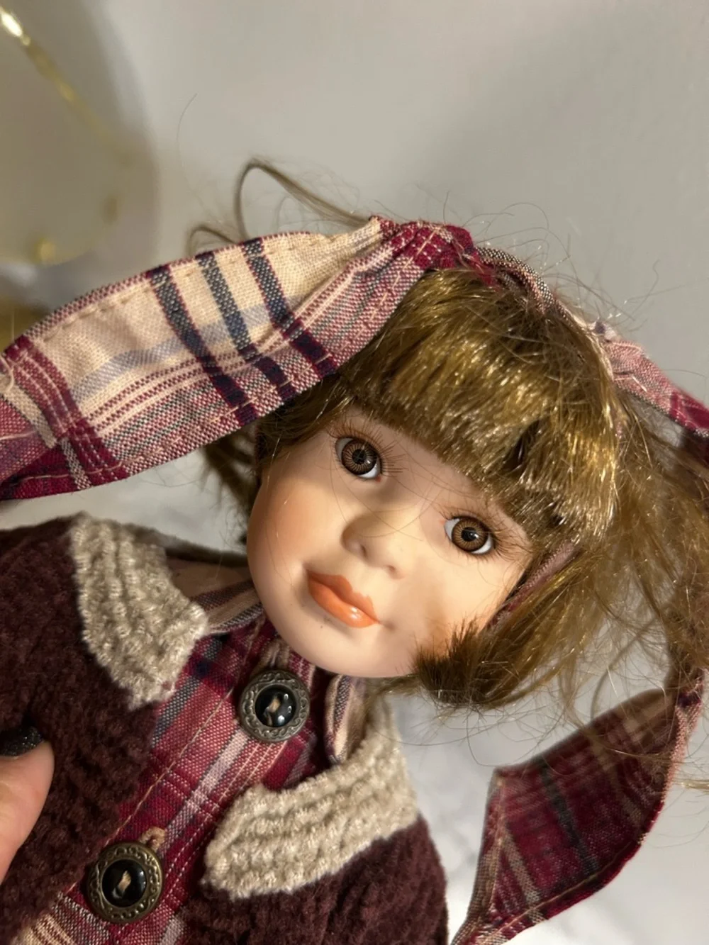 Vintage Boyds Bears Bearwear Porcelain Doll‎